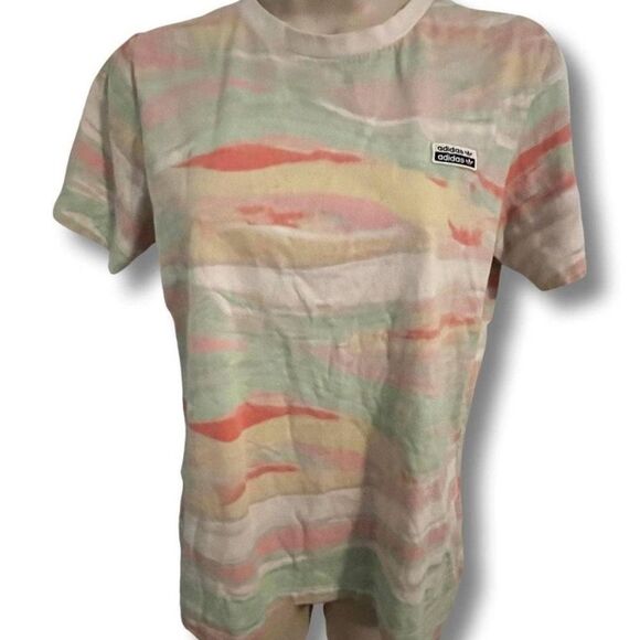 Adidas Classic Logo Multicolored T-Shirt.
Size Medium - Picture 4 of 7